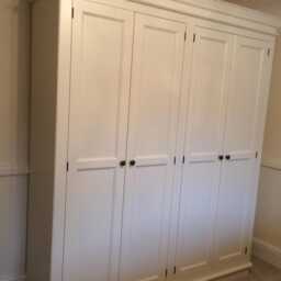 Wardrobe - 4 Door Full Hanging Victorian With Plinth Style - thumbnail 2