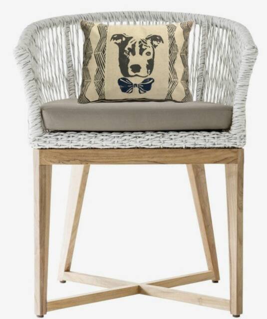 Pit Bull Print Pillow Geometric Tribal Design, Dog Lover Gift - image 1