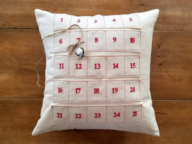Advent Christmas Pillow - image 1