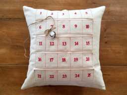 Advent Christmas Pillow - thumbnail 1