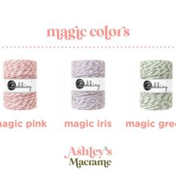 Glinda, Magic Inspired Macrame Tassel Wall Hanging, Pink Tapestry, Colorful Boho Home Decor, Unique Decoration, Girl Room Ready To Ship - thumbnail 3