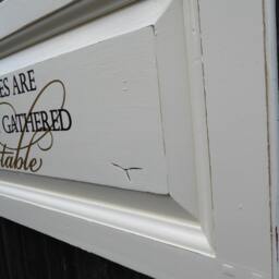 Large Wall Decor Sign Fondest Memories Are Made Around The Table - thumbnail 4