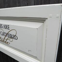 Large Wall Decor Sign Fondest Memories Are Made Around The Table - thumbnail 3