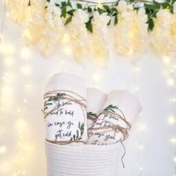 Bridesmaid Present, Personalised Blanket, Wedding Gift, Bridesmaids Favour, Bridesmaids, Blanket - thumbnail 2