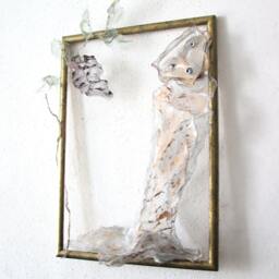 Burnt Orange Metal Wall Art The Fox & The Grapes Wire Mesh 3D Sculpture Pet Lover Kids Room Decor Nursery House Worming Baby Shower Gift - thumbnail 3