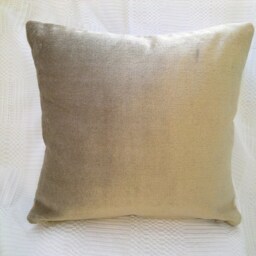 Hand Embroidered Pillow Cover Wool Floral Multicolored Flowers Hand Made Throw - thumbnail 4