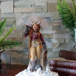 Viking - History Comes To Life. A Spectacular Handmade Original Sculpture. Sculpture By Ken Fedoruk - thumbnail 2