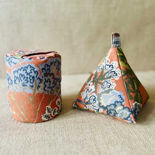 Handmade Japanese Koi Fabric Doorstop - Rust Orange Weighted Door Stop - image 1