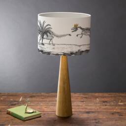 Jurassic Park Life - Large Dinosaur Drum Lampshade - thumbnail 3