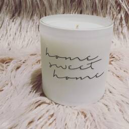 Home Sweet Soy Wax Candle Scented Housewarming Gift - thumbnail 3