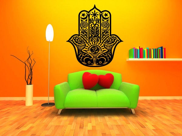 Hamsa Fatima Hand Wall Sticker Decal