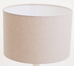 Cream Lampshade UK Made Vintage Lampshade Retro Cream Fabric Lamp Shade Art Deco White