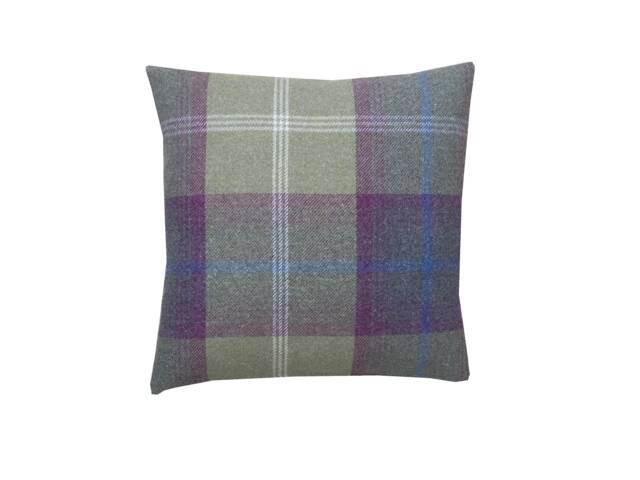 Double Sided Handmade Tartan Plaid Cushion Cover Balmoral Wool Effect Pillowcase - image 1