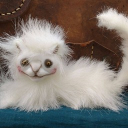 "Cat Bjd Prop Art Plush Can Be Customize ""Pierre" - thumbnail 2