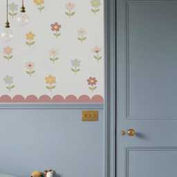 Little Bloom Flowers Nursery Wall Stickers - thumbnail 3