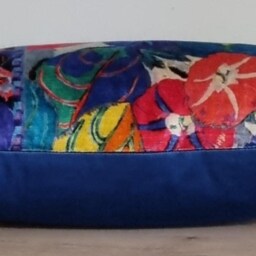 Gp & J Baker Rio Barcelona Multi & Omega Velvet Cushion Cover 30x42 cm - thumbnail 2