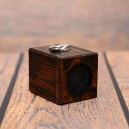 Italian Greyhound - Wooden Candlestick With Dog, Souvenir, Decoration, Limited Edition, Collection - thumbnail 3