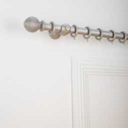 Wood Curtain Pole Kit With Beehive Finial, Dia. 35mm - thumbnail 2