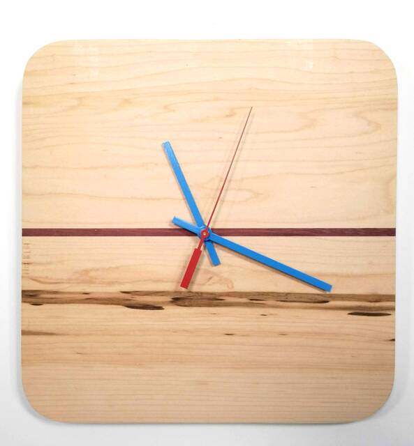 Maple Strikethrough Cube