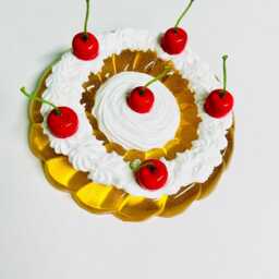 Jelly Cake Wall Hanging/Funky/ Kitschy/ Glitter/ Fake Food/ Pop Art - thumbnail 2