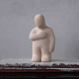 Compassion - Expressive Ceramic Figurine For Sandplay & Counseling - thumbnail 2