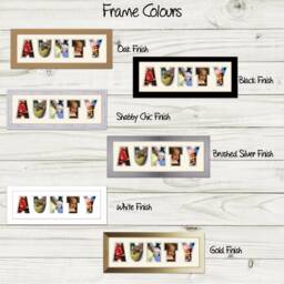 Aunty Photo Frame Word Name Special Gift - 1270 By Photos in A Word - thumbnail 3
