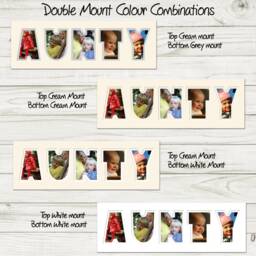 Aunty Photo Frame Word Name Special Gift - 1270 By Photos in A Word - thumbnail 2