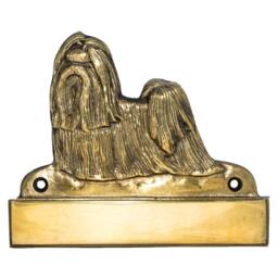 Shi-Tzu, Dog Plaque, Can Be Engraved, Limited Edition, Artdog - thumbnail 3