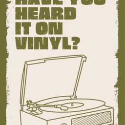 Have You Heard It On Vinyl Print, Music Lover Gift - thumbnail 3
