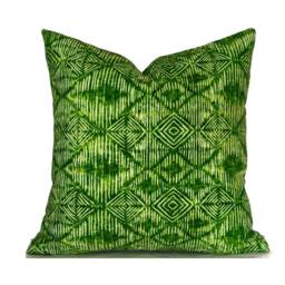 Outdoor Pillow Cover With Zippers, Easy To Use & Washable, Pick Your Favorite Green - thumbnail 3