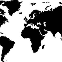 World Geographic Map Wall Decal Vinyl Home Decor Sticker Planet Earth Globe Chart - thumbnail 3