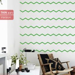 Chevron Line Wall Decal/Zig Zag Lines Sticker Modern Kids Room Home Decor Stripes - thumbnail 2
