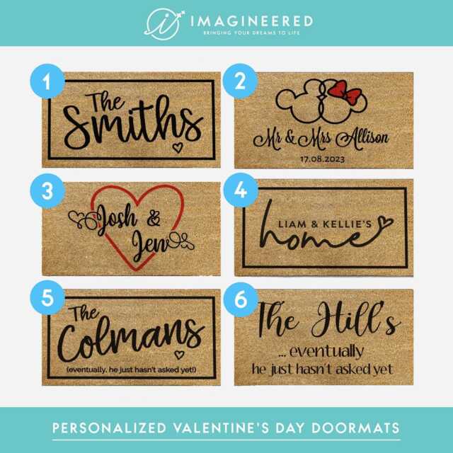 Personalised Couple Gifts - Valentines For Him Day Decor Her New Home Gift Couples - image 1