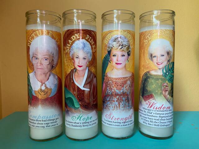 Golden Girls Prayer Candle Set Of 4 - image 1