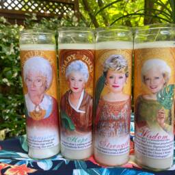 Golden Girls Prayer Candle Set Of 4 - thumbnail 2