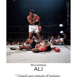 Muhammad Ali Inspirational Motivating Quote Poster Print Gift Wall Art A4/A3 A3+ - thumbnail 2