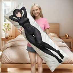Custom Anime Dakimakura - Body Pillow Illustration Yumeship Commission Oc Or Comfort Character Art Cover - thumbnail 3