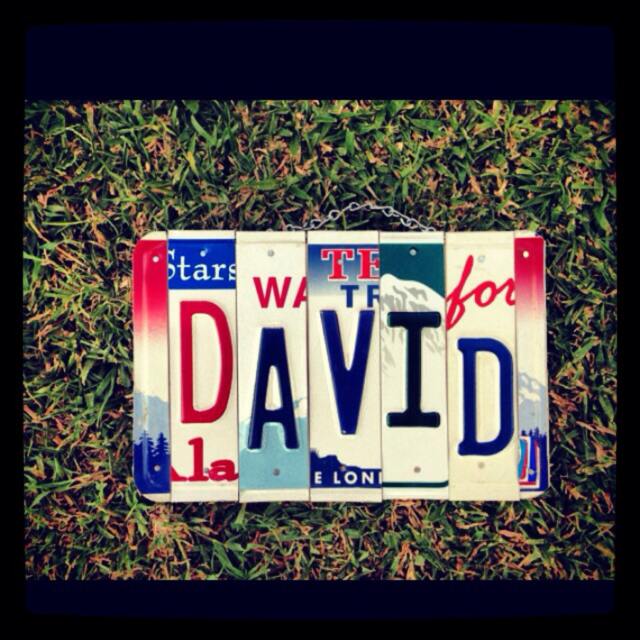 Custom Order. Letters. Recycled. License Plate. Room Decor. Sign. Wall Hanging.custom Name. Handmade.family Name. Boys. Baby. Nursery. Car