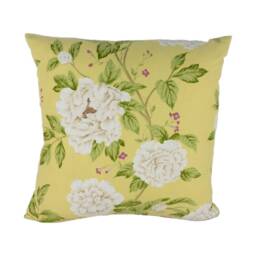 Sanderson - Peony Tree Citrus/Purple Stunning Designer Cushion Cover Home Decor Throw Pillow - thumbnail 2