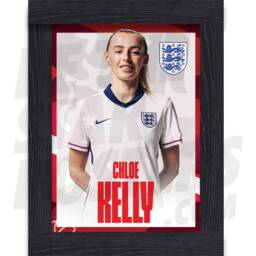 Lionesses Kelly 24/25 Home Headshot Poster - Officially Licensed Product A4/A3 Framed Options Wall Decor - thumbnail 2