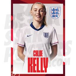 Lionesses Kelly 24/25 Home Headshot Poster - Officially Licensed Product A4/A3 Framed Options Wall Decor - thumbnail 1