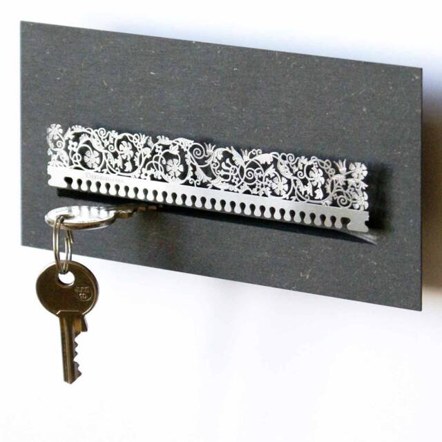 Tendrils Souvenir Gift Tube - Exquisite Botanical Motifs & Practical Key Storage Stylish & Classy Home Accessory - image 1