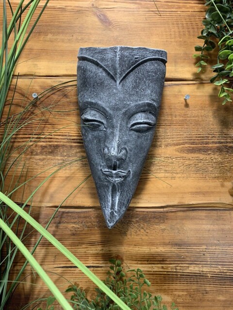 stone Garden Majestic Joker Wall Plaque Hanger Planter Ornament - image 1