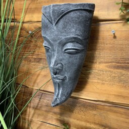 stone Garden Majestic Joker Wall Plaque Hanger Planter Ornament - thumbnail 2