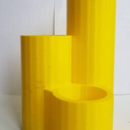 Pen Holder, 3D Printed, Unique, & Eco-Friendly Desk Organizer - thumbnail 3