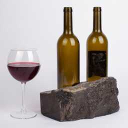 Handmade Alexandrette Marble Wine Bottle Holder Unique Rack
