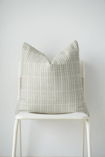Neutral Hemp Hand Woven Pillow Cover - Limited - image 1
