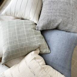 Neutral Hemp Hand Woven Pillow Cover - Limited - thumbnail 4