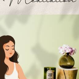 Rose & Sandalwood Candle For Relaxing Bath Gift Her Meditation Mood Setting Candle Calm Soy Natural Well Being Gift - thumbnail 4