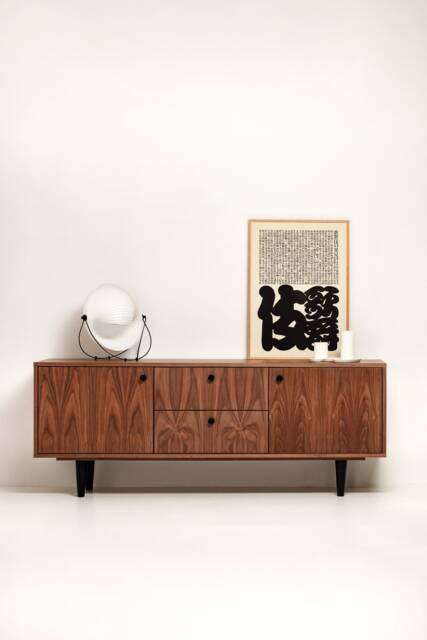 "Sideboard, Tv Stand Walnut Veneer ""Crocus" - image 1